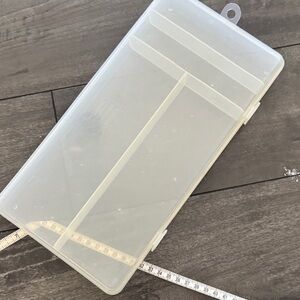 Clear Plastic Storage Box